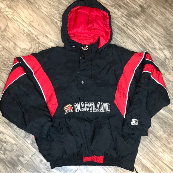 STARTER Other - Vintage Maryland Terrapins STARTER Jacket Pouch L